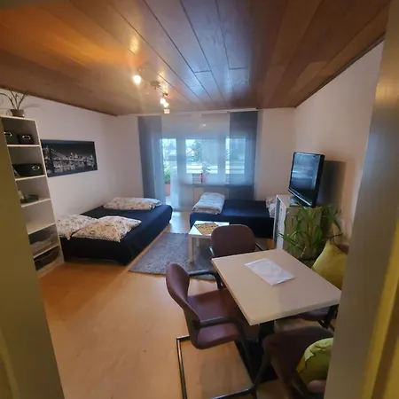 Einzimmerwohnungmit großem Balkon Mietersheim Exterior foto